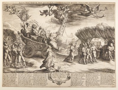 Allegory of the Triumph of the Netherlands over Spain by Jan Saenredam