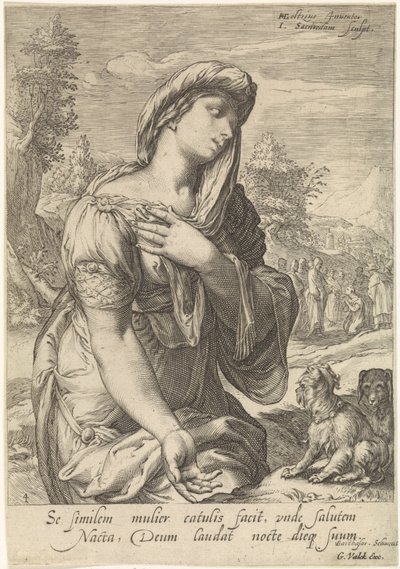 The Canaanite Woman by Jan Saenredam