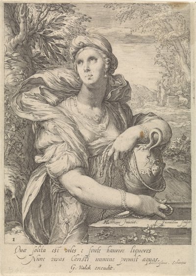 The Samaritan Woman by Jan Saenredam