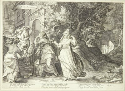 The Foolish Virgins Miss Their Meeting with the Lord by Jan Saenredam