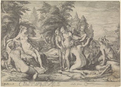 Diana Discovers the Pregnancy of Callisto by Jan Saenredam