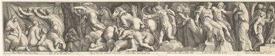 Frieze with the Punishment of Niobe by Jan Saenredam