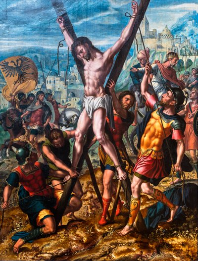 The Martyrdom of Saint Andrew by Jan Sanders van (attr. to) Hemessen