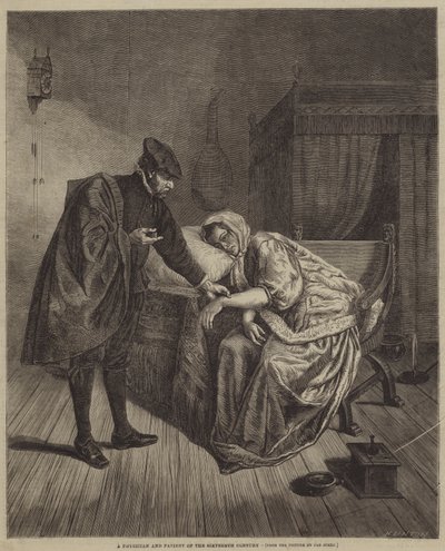 A Physician and Patient of the Sixteenth Century by Jan Havickszoon Steen