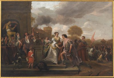 David Returning Victorious after Defeating Goliath and the Philistines by Jan Steen
