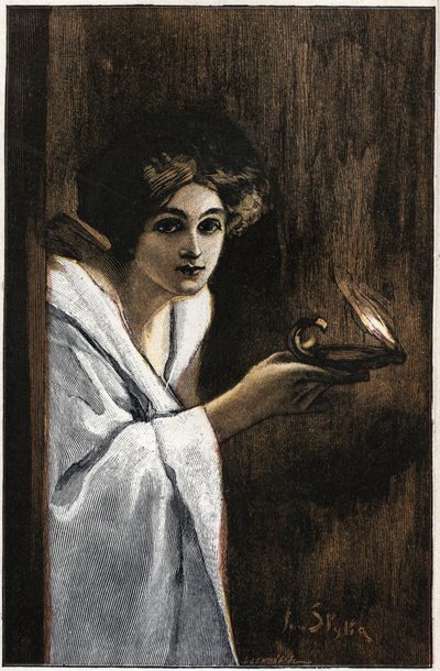 Illustration by Jan Styka (1858-1925) for the novel 