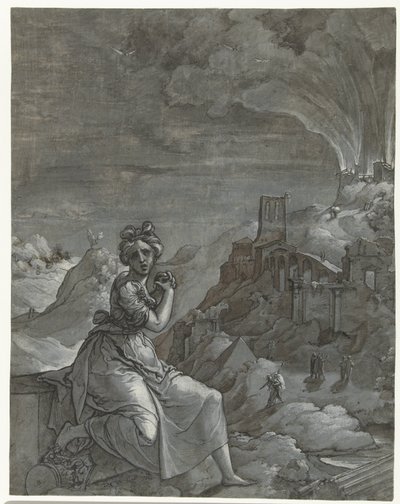 Cassandra Mourning the Destruction of Troy by Jan Swart Van Groningen