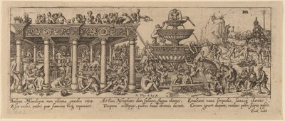 Fountain of Youth by Jan Theodor de Bry after Barthel Beham