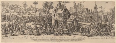 Country Fair by Jan Theodor de Bry after Sebald Beham