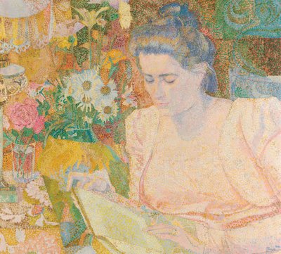 Portrait of Mrs Marie Jeannette de Lange by Jan Toorop