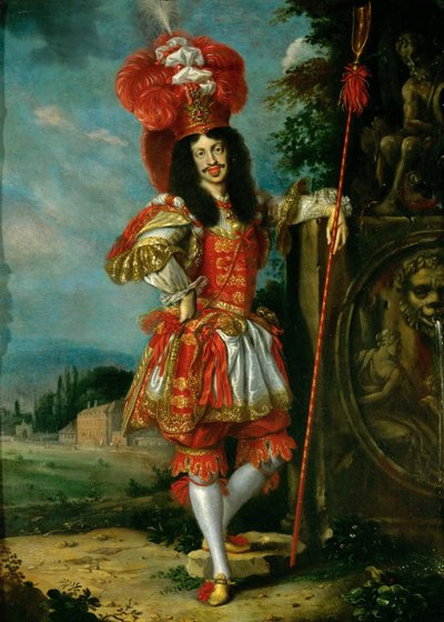 Emperor Leopold I in a theatrical costume by Jan Thomas
