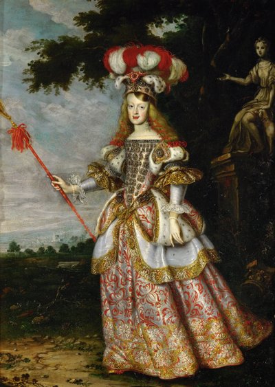 Margarita Teresa, Infanta of Spain in a Theatrical Costume by Jan Thomas