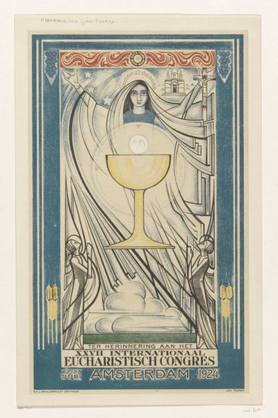 Poster for the International Eucharistic Congress, 1924 by Jan Toorop
