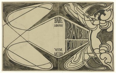Cover Design for: Louis Couperus, Babel, 1901 by Jan Toorop