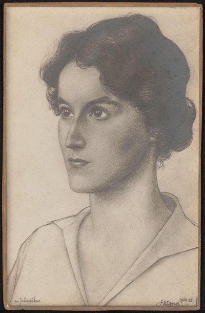 Photo Reproduction to Jenny Kraft by Jan Toorop