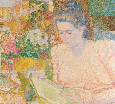 Portrait of Mrs Marie Jeannette de Lange by Jan Toorop