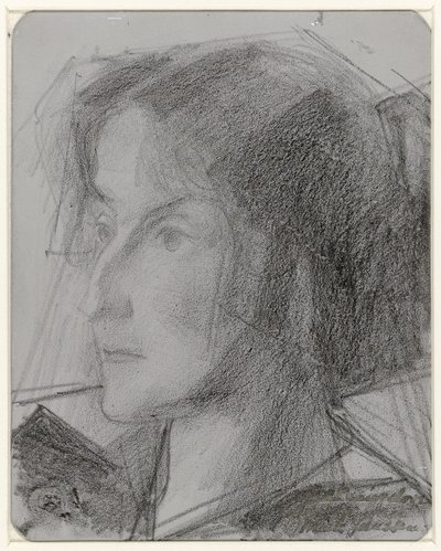 Portrait of Miek Janssen by Jan Toorop
