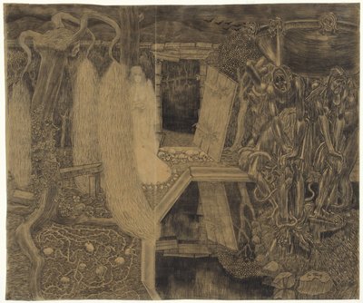 The Old Garden of Sorrows by Jan Toorop