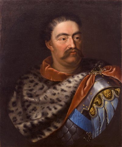 Portrait of John III Sobieski, King of Poland and Grand Duke of Lithuania by Jan Tricius
