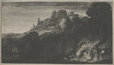 The Flight into Egypt by Jan Van de II Velde