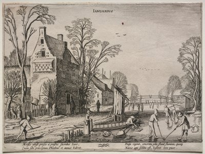 The Twelve Months: January by Jan Van de Velde