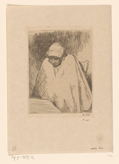 Malle Teun by Jan Veth (signed by artist)