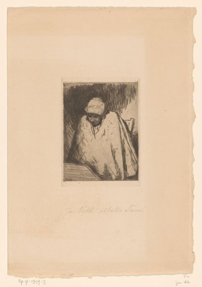 Malle Teun by Jan Veth (signed by artist)