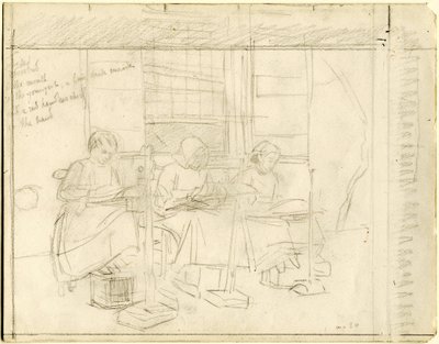 Lacemakers by Jan Veth