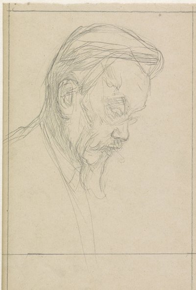 Portrait of Cornelis Hofstede de Groot by Jan Veth