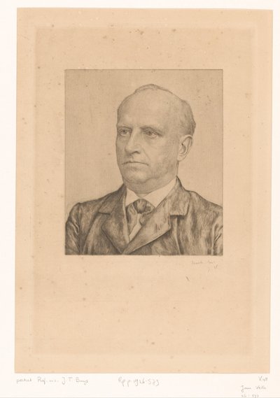 Portrait of J.T. Buys by Jan Veth