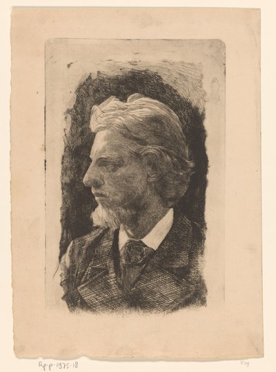 Portrait of Jacques Perk by Jan Veth