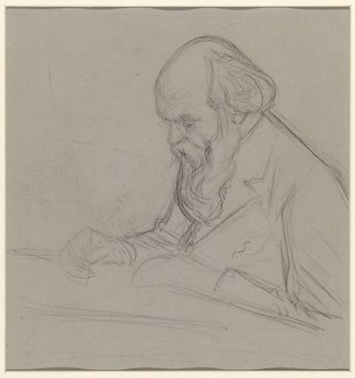 Portrait of Petrus Josephus Hubertus Cuypers by Jan Veth