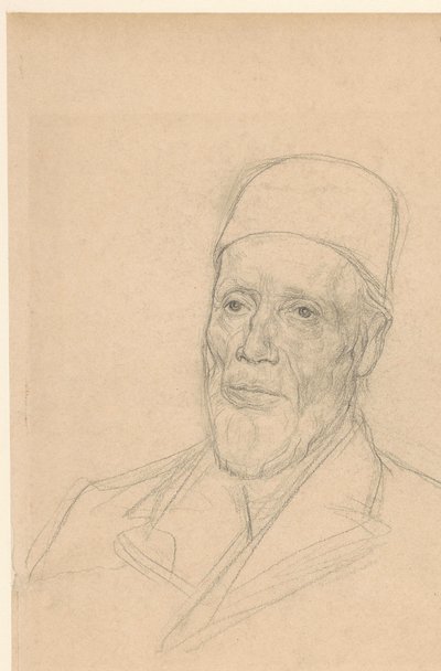 Portrait of Willem Nicolaas Dinger (?) by Jan Veth