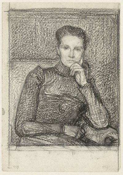 Portrait of Mrs. K.C. Boxman-Winkler by Jan Veth