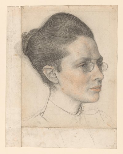 Portrait of Mrs. K.C. Boxman-Winkler by Jan Veth