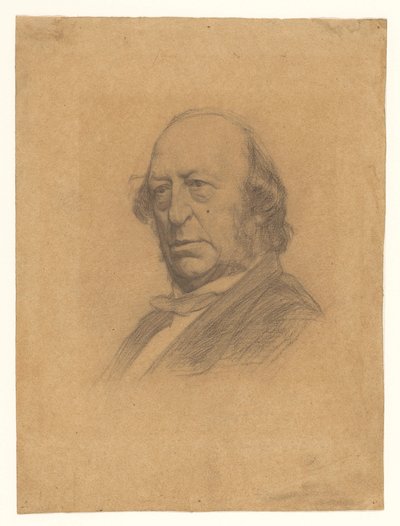 Portrait of Prof. Dr. Jan van Geuns by Jan Veth