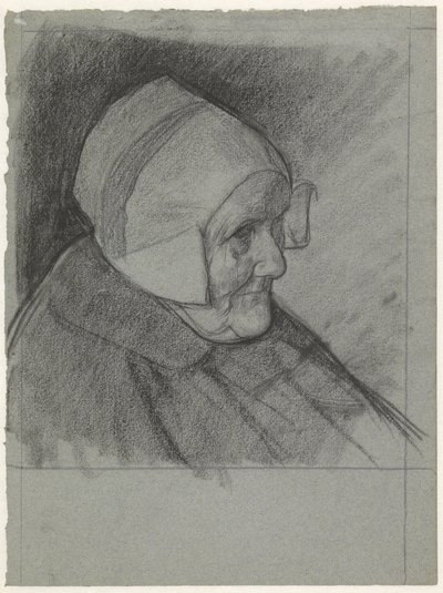Portrait of Mrs. van den Brink by Jan Veth