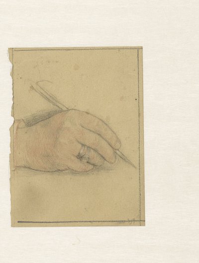Study of the Hand of Geheimrat M. Kempner by Jan Veth
