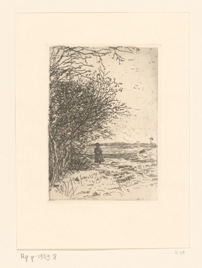 Woman in a Landscape by Jan Veth