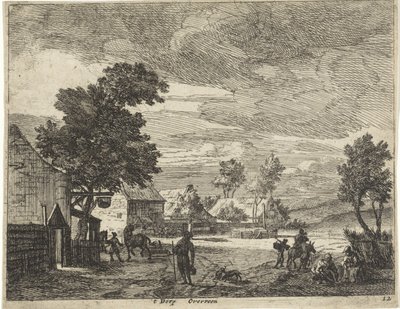 View of Overveen by Jan Vincentsz. van der Vinne