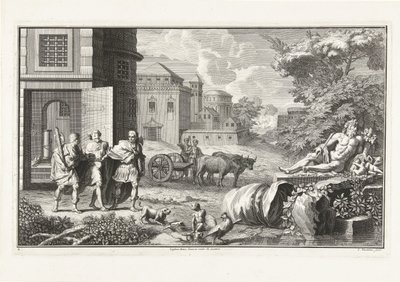 Punishment of a Sodomite in Roman Times by Jan Wandelaar