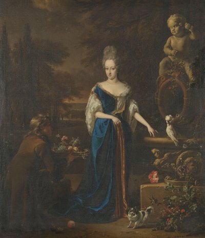 Portrait of Maria Cornelisz, Wife of Silvester van Tongeren by Jan Baptist Weenix