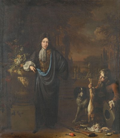 Portrait of Silvester van Tongeren by Jan Weenix