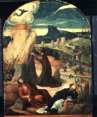 Christ on the Mount of Olives by Jan Wellens de Cock