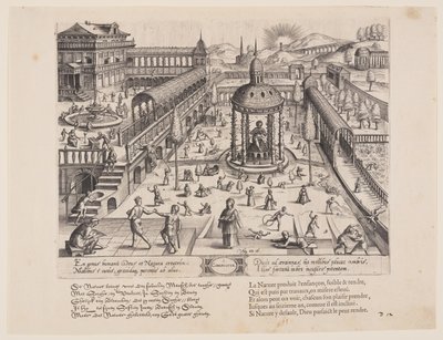 Composita, from Theatrum Vitae Humanae (The Ages of Man) by Jan Wierix