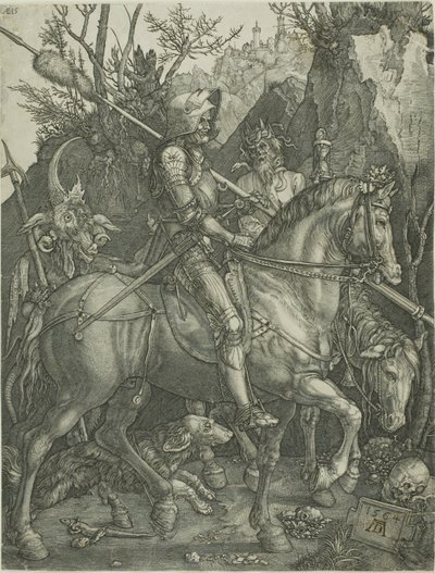 Knight, Death, and Devil by Jan Wierix
