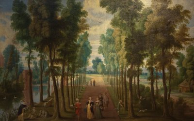 Road by the Riverbank by Jan Wildens