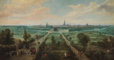 Panoramic View of Antwerp from the East by Jan Wildens