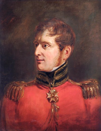 Field Marshal Lord Fitzroy James Henry Somerset by Jan Willem Pieneman