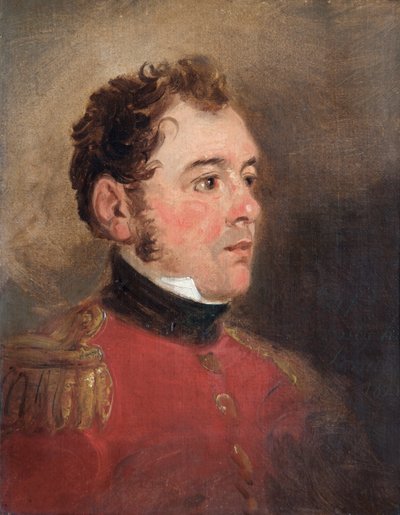Portrait of General Sir James Shaw Kennedy, British Soldier by Jan Willem Pieneman